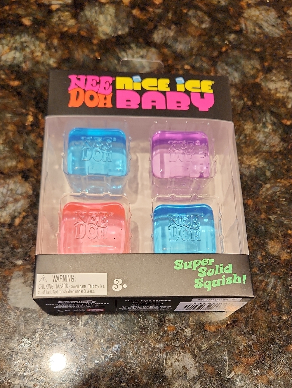LAST ONE! Nice Ice Doh Baby 4-Pack Squishy Ice Cube Toys -NIB, PRICE IS FIRM